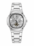 Matturi Luxury Silver Stainless Steel Men's Watch – Premium Business Edition