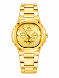 Matturi Luxury Gold Stainless Steel Men's Watch – Premium Executive Edition