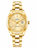 Luxury Gold Stainless Steel Men's Watch – Premium Classic Edition