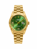 Rolex Datejust Green Dial Gold Watch – Premium Luxury Edition